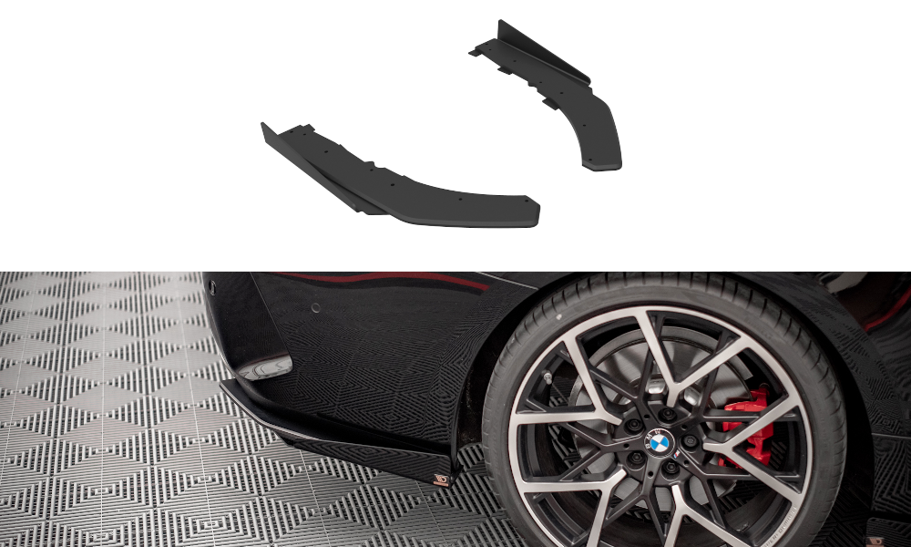 Zijdiffuser met Canards Street Pro BMW 4-Serie G22 M-Pakket Maxton