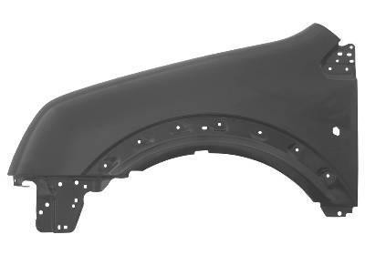 spatbord, links Ford Transit, Tourneo Connect, 2006-2009