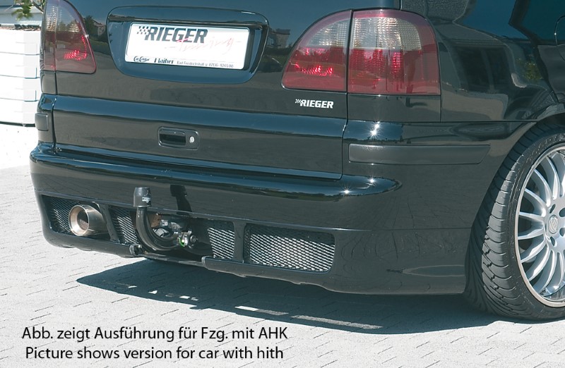 Achterbumper Diffusor Ford Galaxy vanaf 00 Rieger