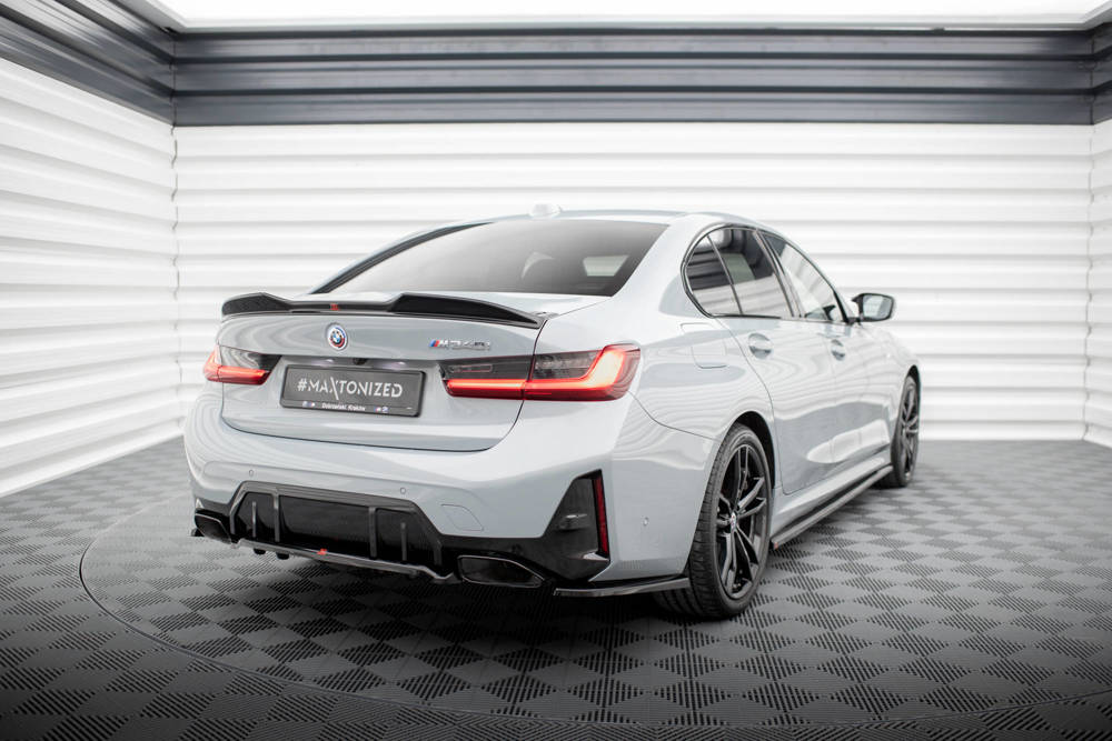 Spoiler BMW M Pakket & M340i G20 / G21 FL Maxton Glans Zwart