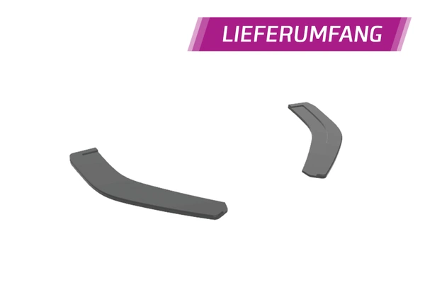 Voorspoiler | Cup Spoilerlip met ABE voor VW Golf 7 R / R-Line