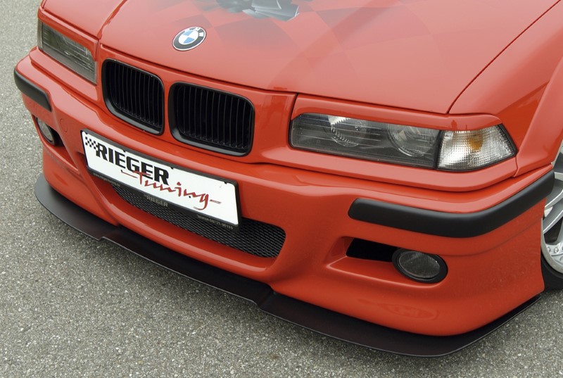 Spoilerzwaard voor Voorbumper BMW E39 tot mod 02. Rieger