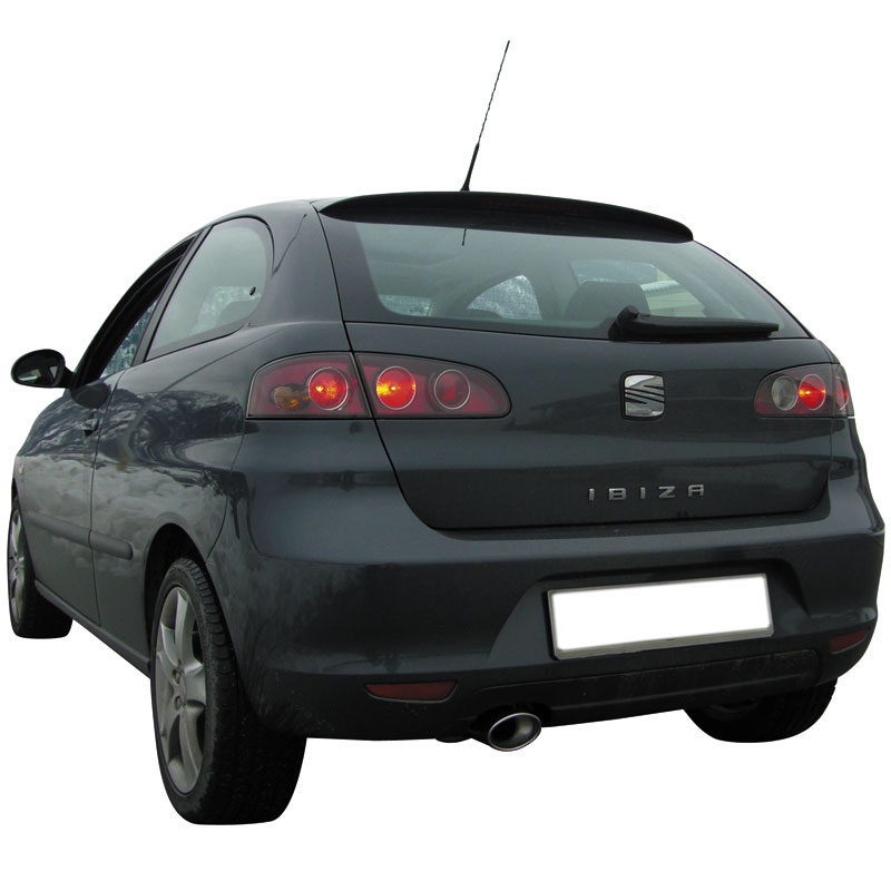 100% RVS Sportuitlaat  Seat Ibiza 6L 1.8T 20v FR 2002- 120x80mm