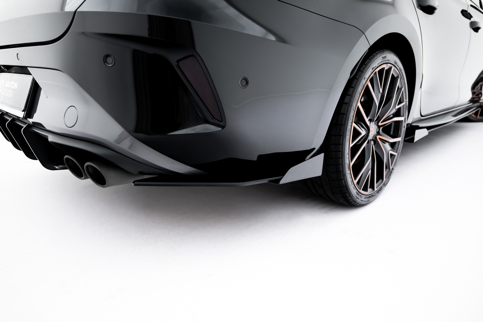 Street Pro Rear Side Splitters + Flaps Cupra Leon ST Mk1 Facelift