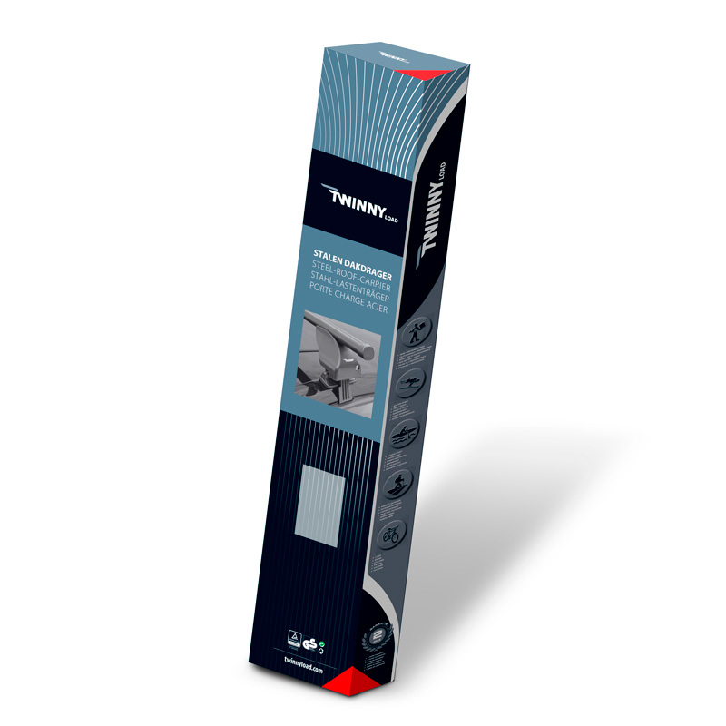 Dakdragerset Twinny Load Staal S56  Mercedes Diversen (voor auto's zonder dakreling)