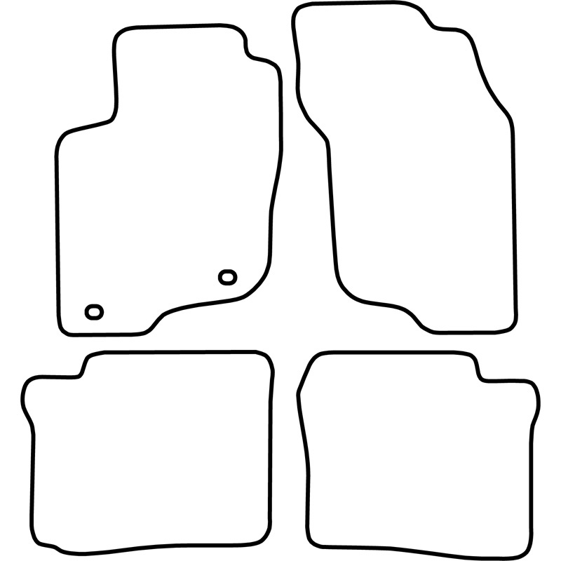 Automatten  Mitsubishi Spacestar 1998-2005