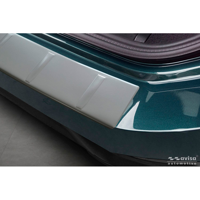 Avisa RVS gepoedercoate Achterbumperprotector  BMW 5 Serie Touring (G61) 2024- incl. M-Sport 'Soft Silver'