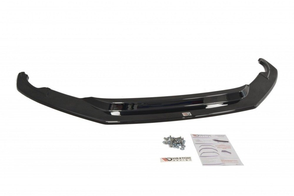 Voorspoiler V.1 Audi R8 MK2 15-19 Maxton Glans Zwart