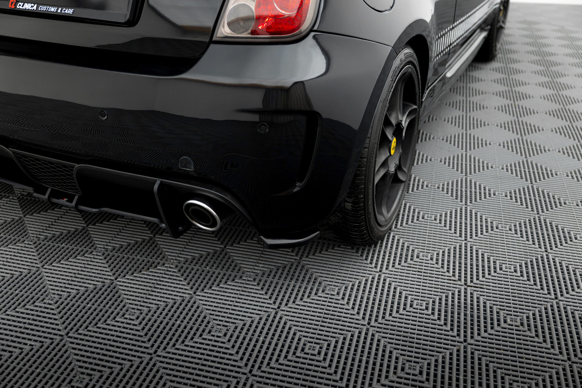 Achterzij Spoilers Abarth 500 MK1 Maxton