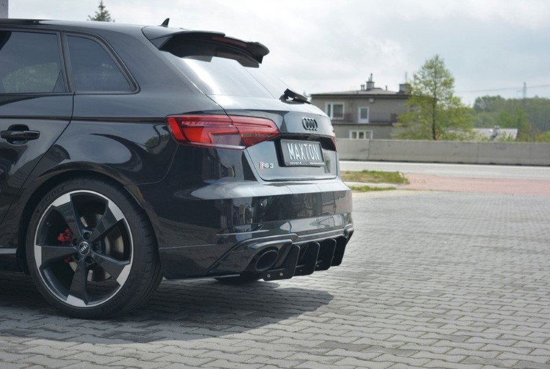 Achterkant Diffuser V.1 Audi RS3 8V FL Sportback