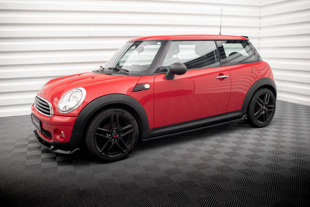 Zijskirts Mini One R56 2006 - 2010 Maxton Glans Zwart