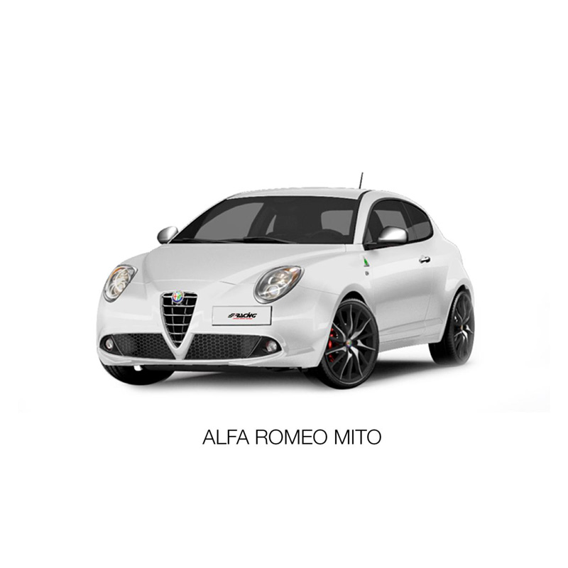 Simoni Racing Aluminium Spoorverbreder Set - 2x12mm(VA) - 2x16mm(AA) (Naaf 58,1mm) inclusief wielbouten -  Alfa Romeo diversen
