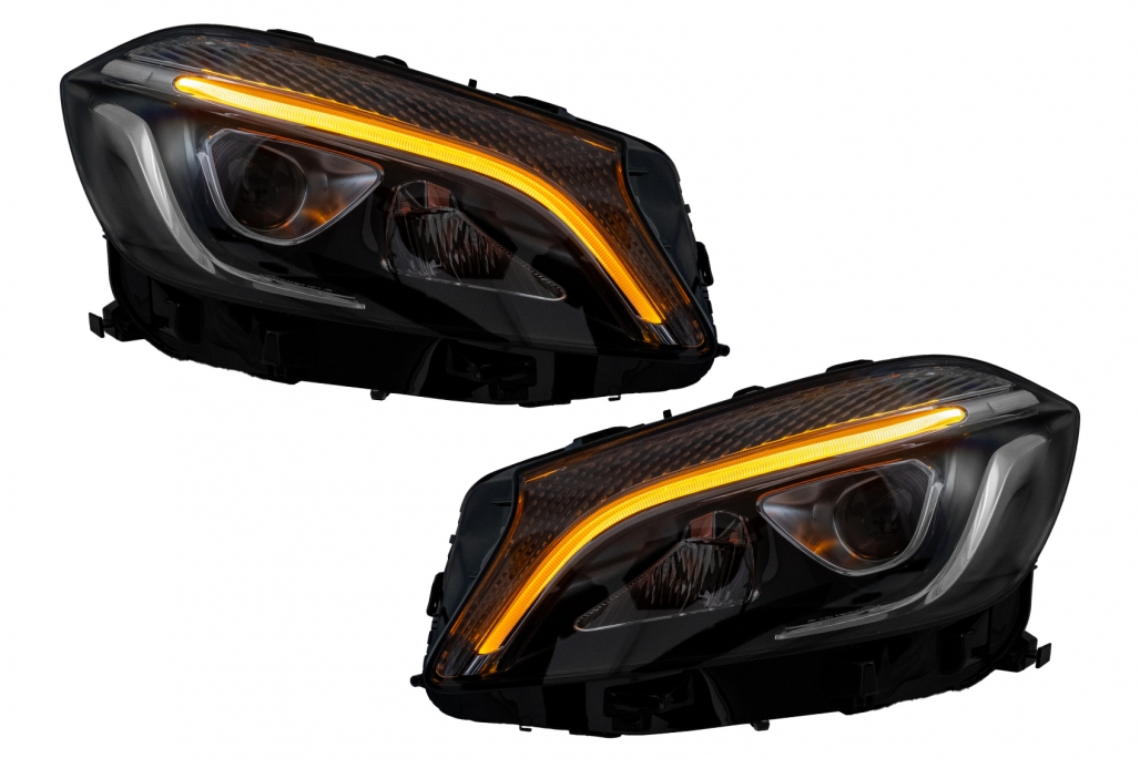 Koplampen Mercedes A Klasse W176 12-18 FULL LED voor Xenon