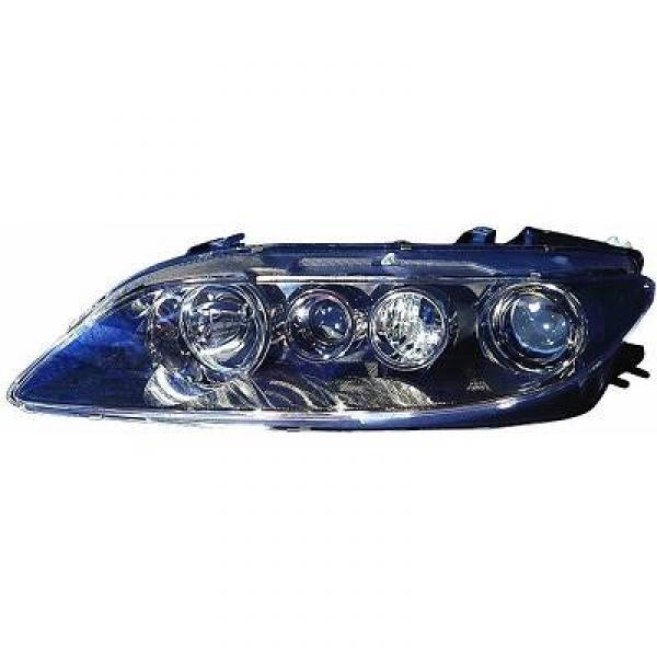 Koplamp links Mazda 6 05-08 D2S+H1+H3