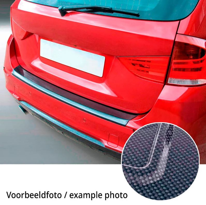 ABS Achterbumper beschermlijst  Skoda Kodiaq II 07/2024- Carbon Look