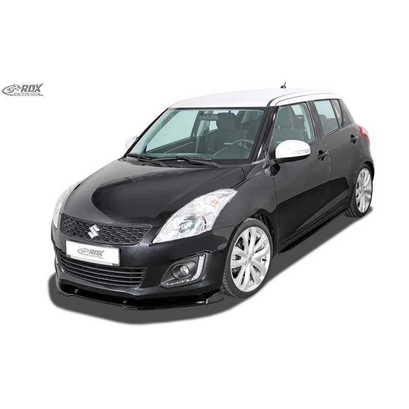 Sideskirts 'Slim'  SZ Swift FZ/NZ 2010-2017 (ABS zwart glanzend)