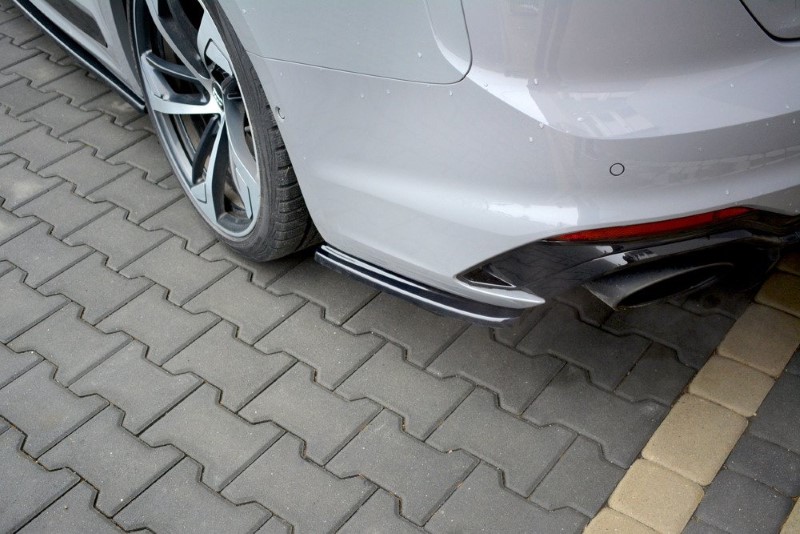 Achterzij Spoilers Audi RS5 F5 Coupe Glanzend Zwart