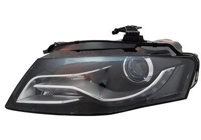 koplamp, D3S+LED, elektr verstelb, links,-06/2010 Audi A4, 2007-