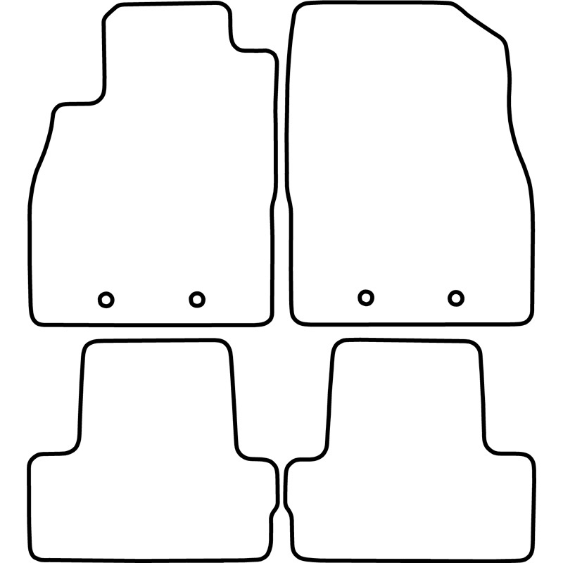 Automatten  Chevrolet Volt 2011-