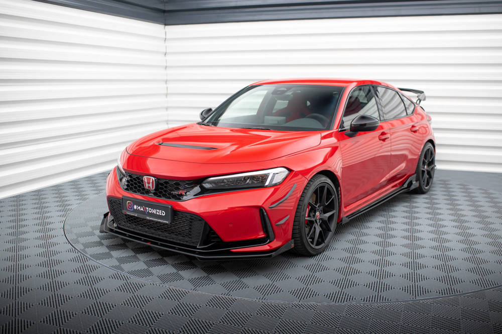 Canards Street Pro Honda Civic Type-R Maxton Glans Zwart