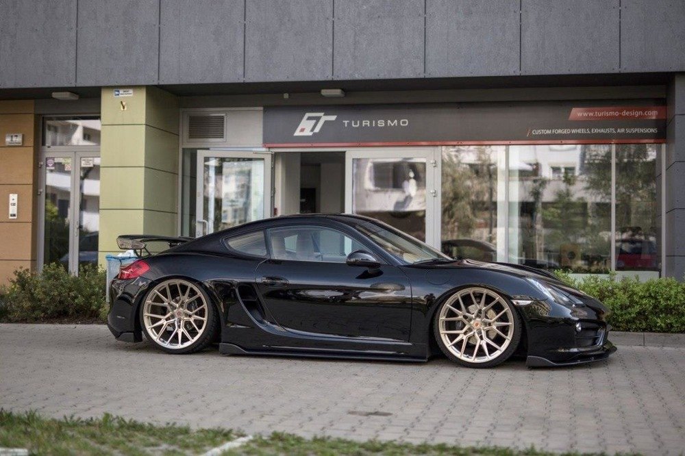 Zijskirts Porsche Cayman MK2 981C Maxton