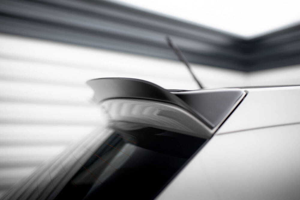 Spoiler Skoda Fabia Hatchback Mk3 2014 - 2019 Maxton Glans Zwart