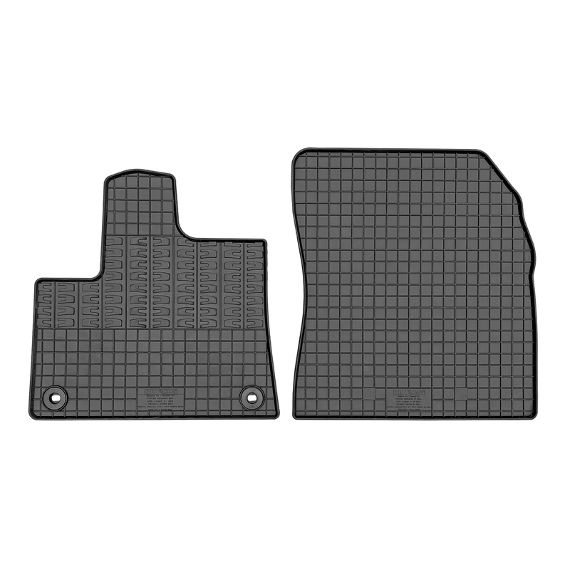 Rubber matten  Citroën Berlingo & Opel Combo & Peugeot Rifter & Toyota Proace CIty/Verso 2024- (2-delig + montagesysteem)