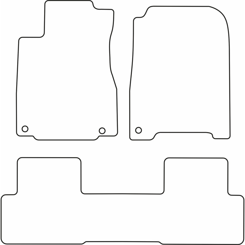 Automatten Velours  Honda CR-V 2013-2018