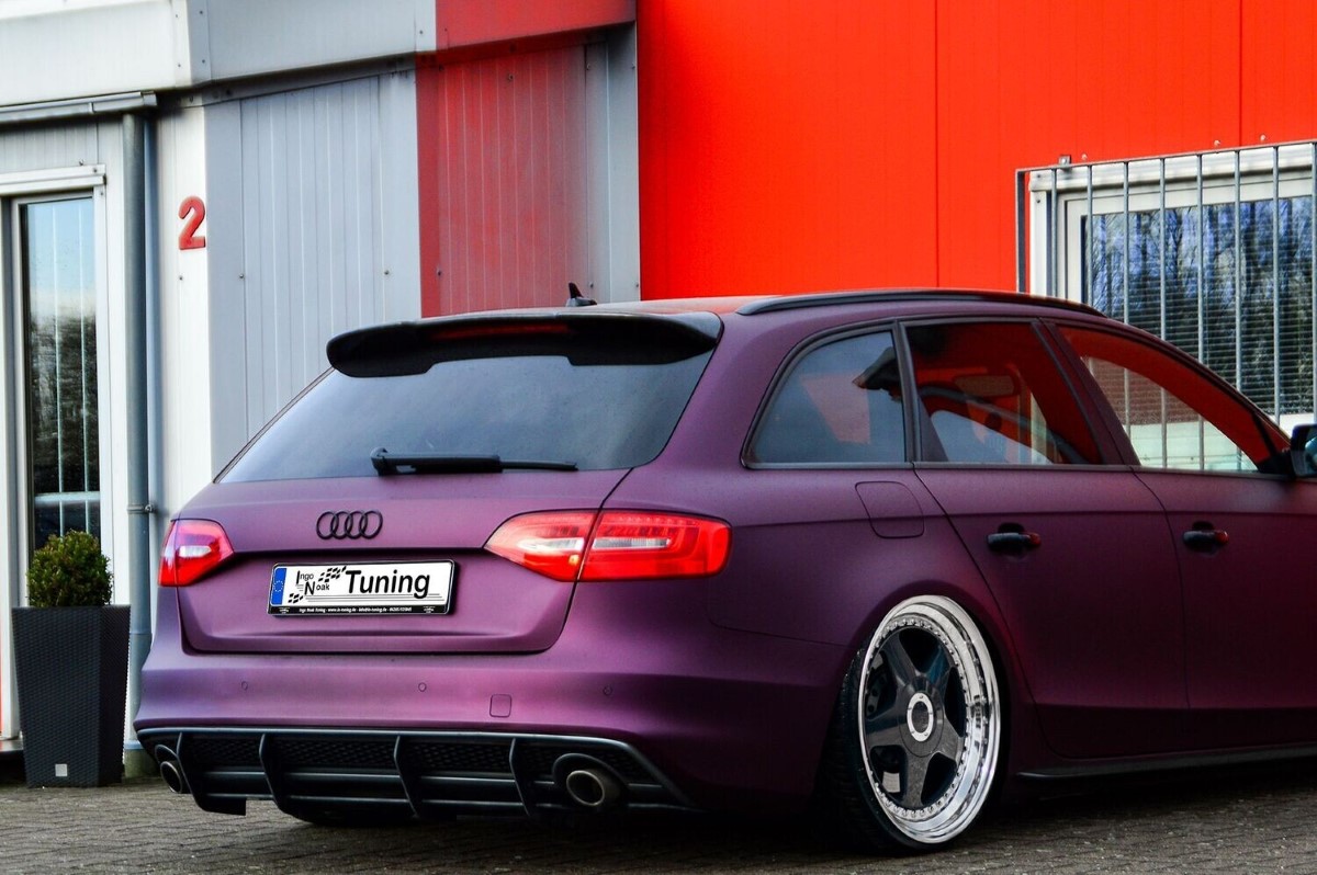 Achter Diffuser Audi A4 / S4 B8 FL S-Line