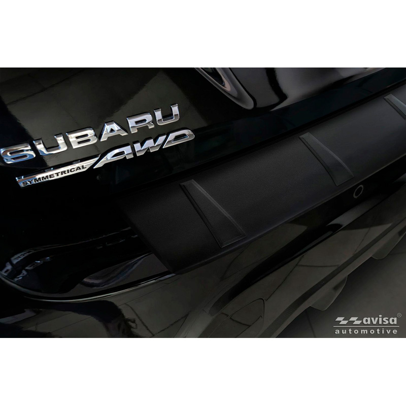Avisa Matzwart RVS Achterbumperprotector  Subaru Crosstrek III 2023- 'Ribs'