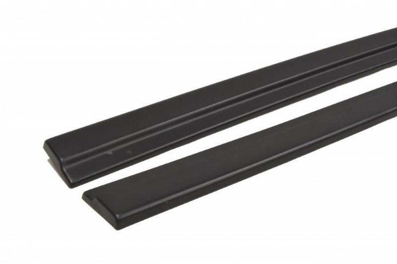 Zijskirt Diffusers Audi S7 / A7 S-Line C7 FL Glanzend Zwart