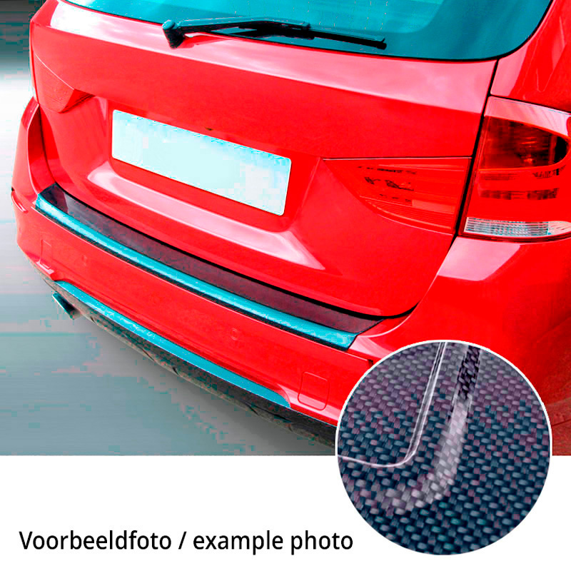 RGM ABS Achterbumper beschermlijst  Skoda Superb IV Estate 2024- Carbon Look