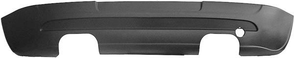 Achterbumper Diffusor VW Golf V Duplex ABS