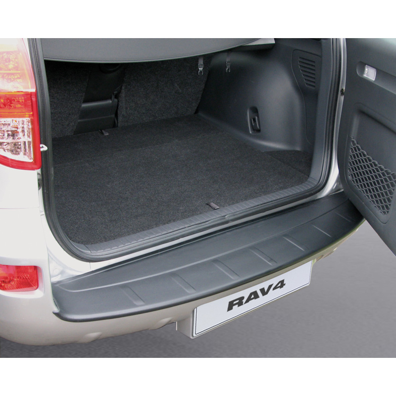 ABS Achterbumper beschermlijst  Toyota RAV 4 2006-2007 excl. T180/XT-R Zwart