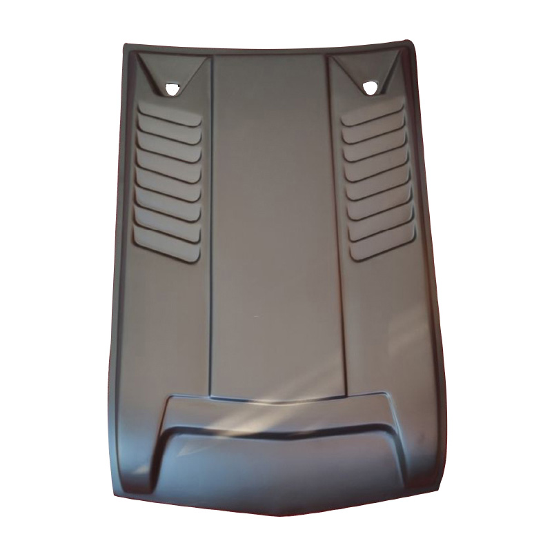 Motorkapluchtinlaat (Scoop)  Mitsubishi L200 Triton 4 2007-2014 - Matzwart
