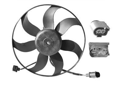 ventilator, 1.2, 1.4, 1.6, 220W, 360mm doorsnee, links VW Caddy,