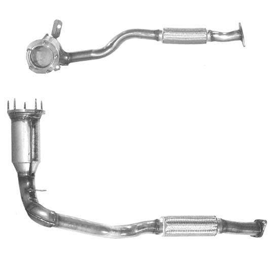 Ford ESCORT 1.8 Zetec Engine (close coupled cat) Magnaflow CAT B