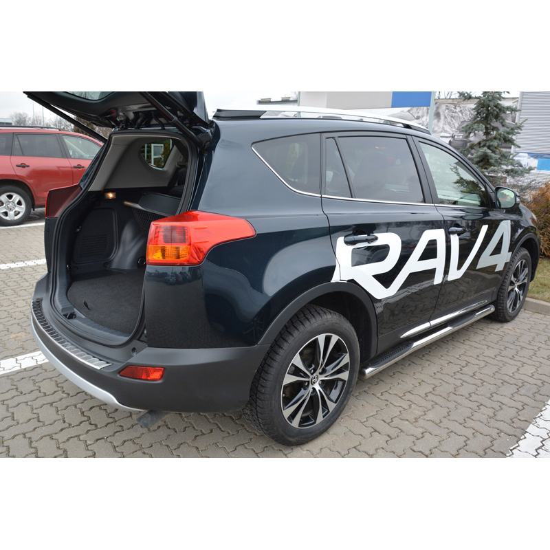 RVS Achterbumperprotector  Toyota RAV-4 2013-2015 'Ribs'