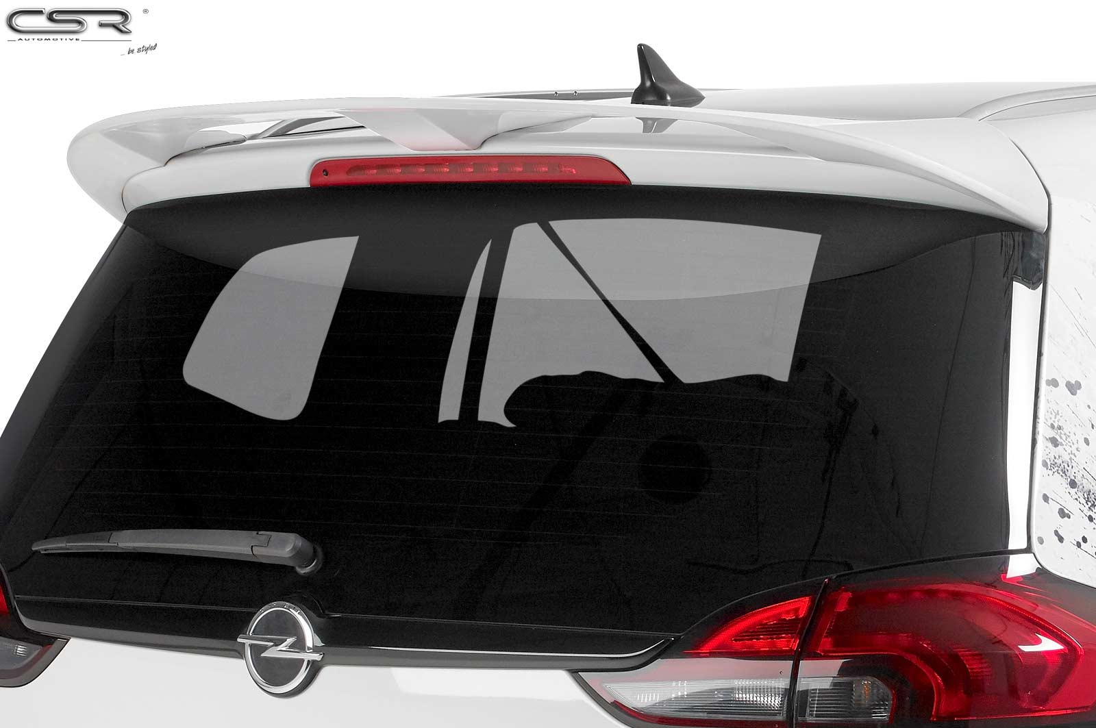 Achterspoiler Opel Zafira C Tourer