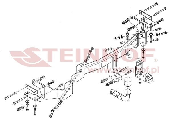 Trekhaak Kia Sorento 11/2012-2015