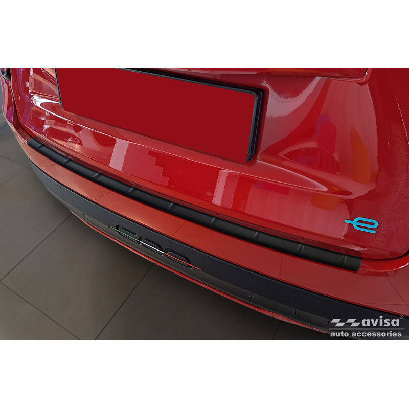 Matzwart RVS Achterbumperprotector  Fiat 600 Mild Hybrid / 600e 2023- 'Ribs'