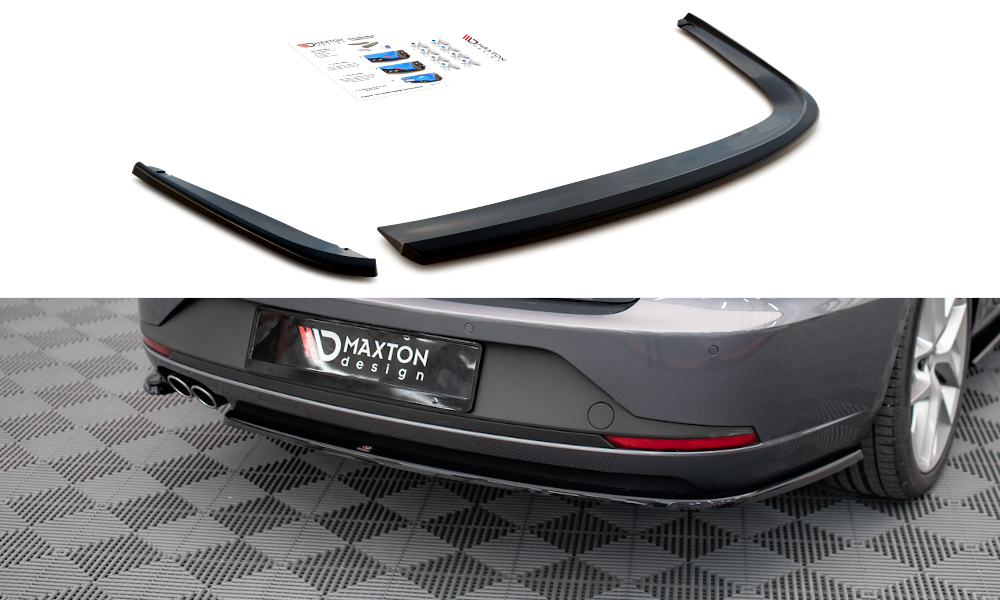 Achter zij splitters V.1 Seat Leon FR Sportstourer Mk3 Maxton