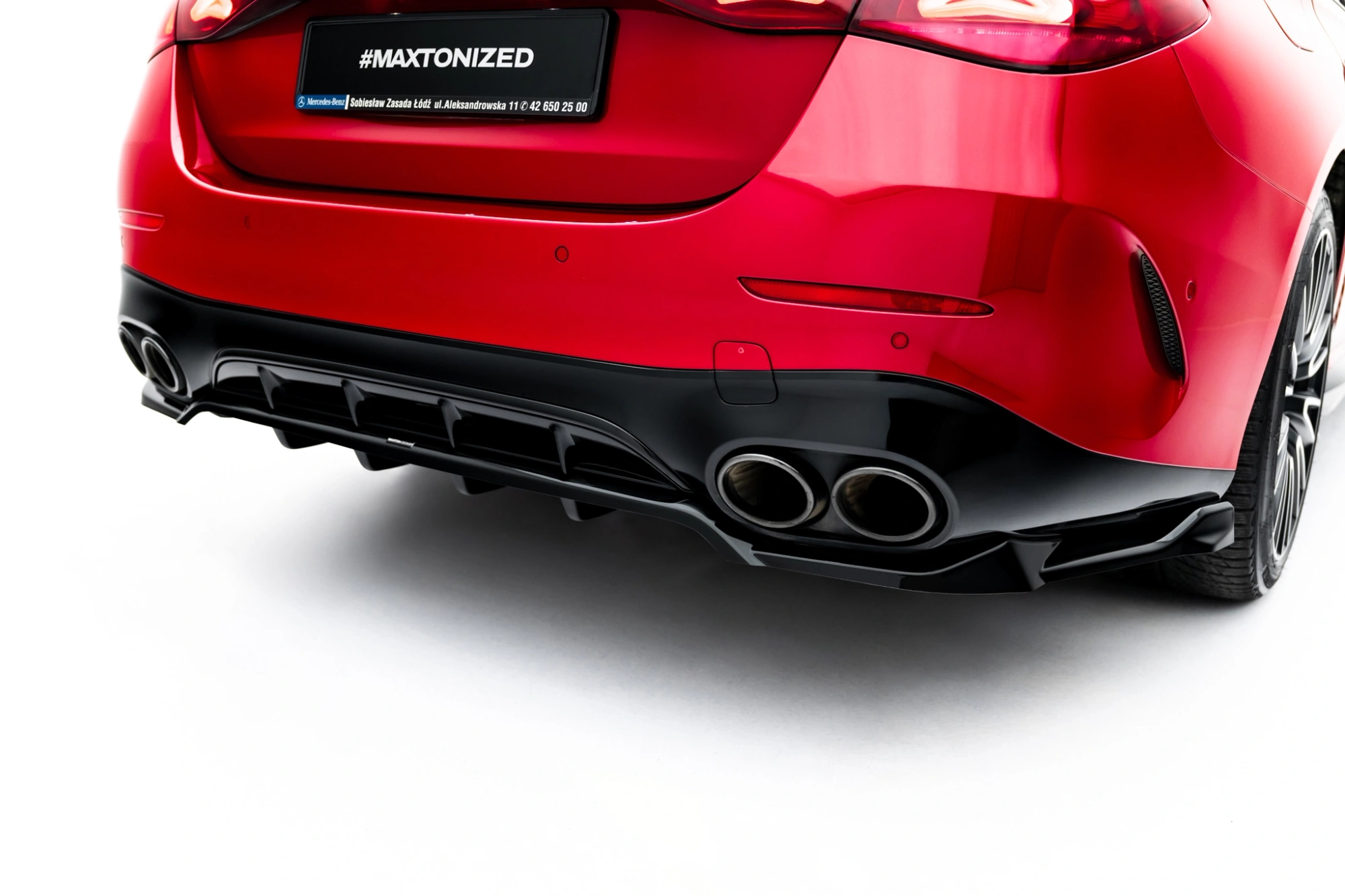 Diffuser Mercedes-AMG E53 Sedan / Estate W214 Maxton Glans Zwart