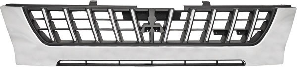 Radiator Grill L200 98-00 Chroom/ZWART