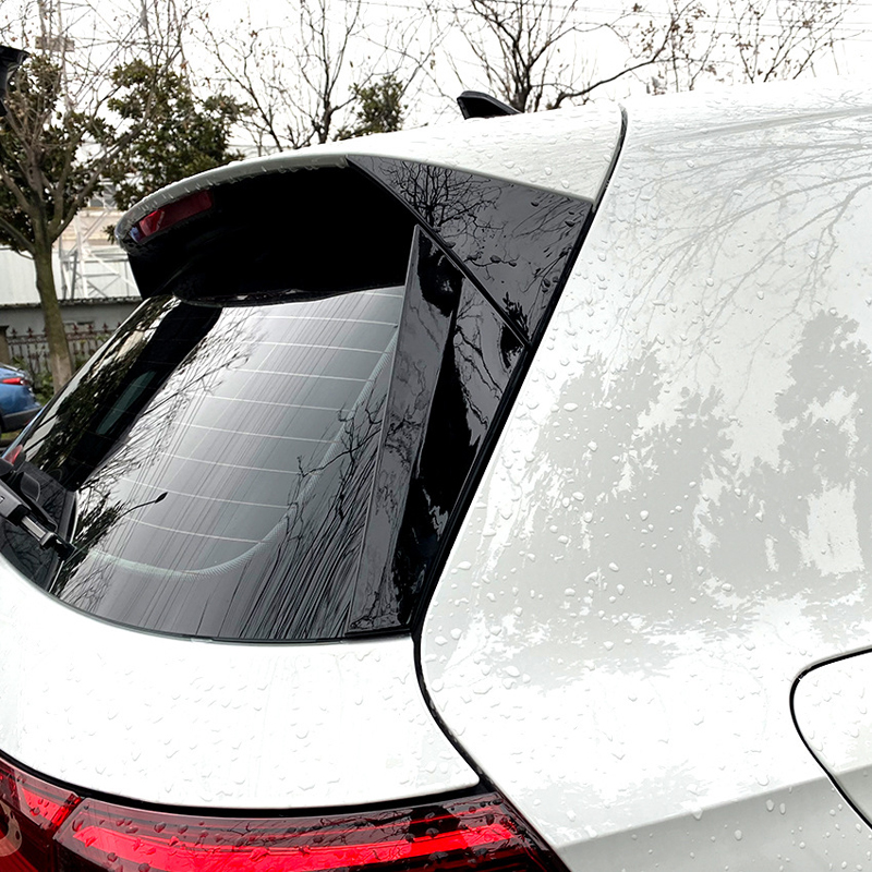 Set achterruit side-spoilers  Volkswagen Golf VIII HB 3/5-deurs 2020- (ABS Glanzend zwart)
