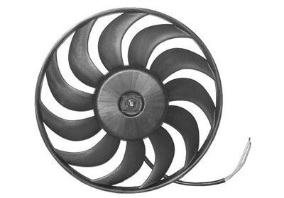 ventilator, 2.4/3.0/1.9TDi, 400w, 40cm Audi A4, 2004 -2007
