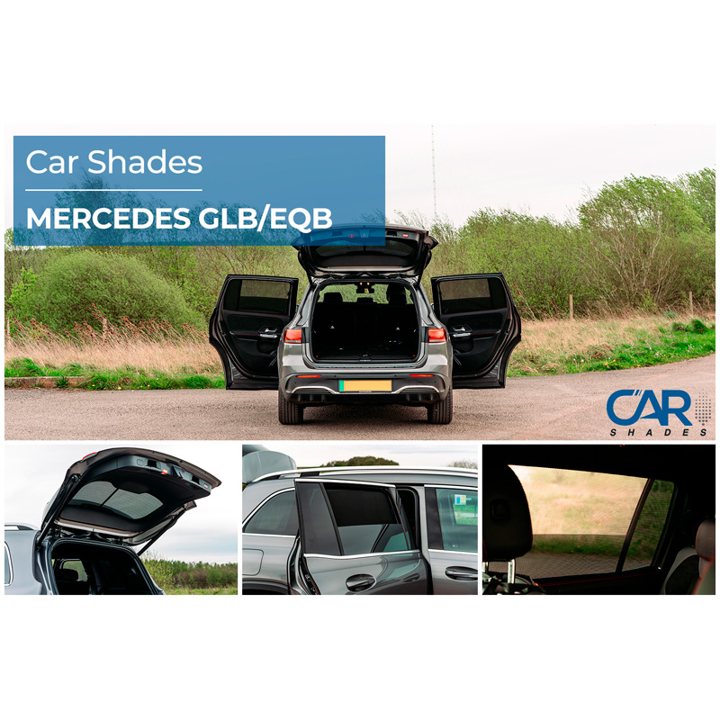 Set Car Shades  Mercedes GLB (X247) 2019- & EQB (X243) 2021- (6-delig)