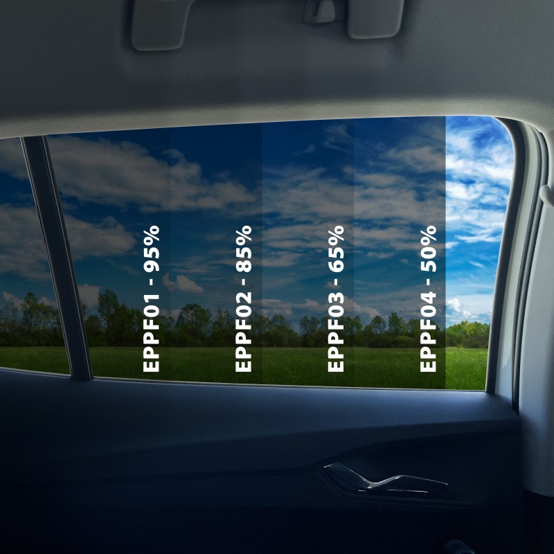 EPPF01 CAR WINDOW PROTECTION FILM 95%