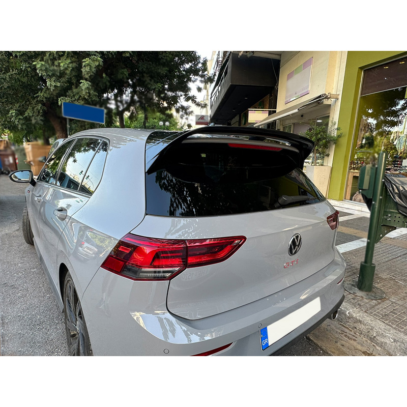 Motordrome Dakspoiler  Volkswagen Golf VIII GTI / R / R-Line 2020-2024 & Facelift 2024- (PU)