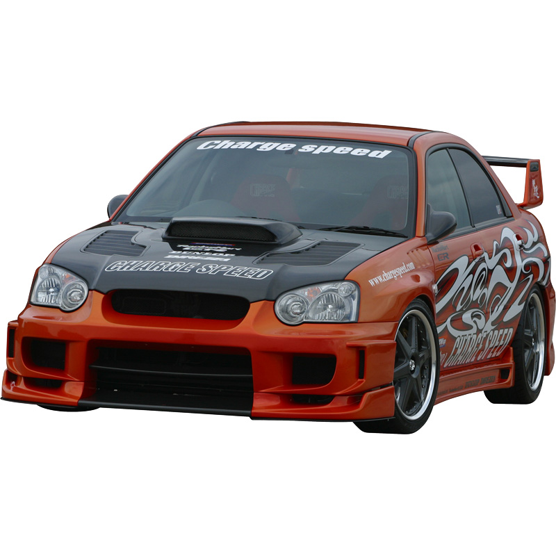 Chargespeed Carbon Plates  Subaru Impreza GD# (A-E) for Type2 Voorbumper